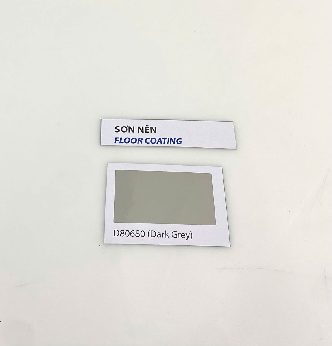 Sơn sàn bê tông epoxy KCC ET5660 Base A màu xám D80680 _4L/Bộ